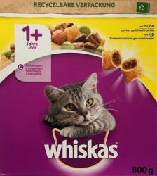Whiskas Adult+1 hrana uscata pentru pisici, cu pui 5x800g