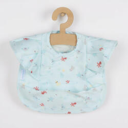 NEW BABY Baba luxus fodros előke New Baby fodros 35 x 27 cm