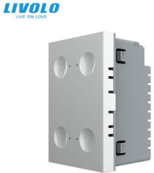 LIVOLO Modul intrerupator cvadruplu cap scara cruce cu touch integrat Livolo Serie noua standard Italian (VL-FC4S-3IP)