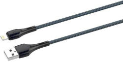 LDNIO LS521, 1m USB - Lightning Cable (Grey-Blue) (28986) - pcone