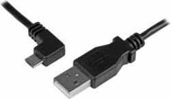 StarTech USBAUB50CMLA USB-A apa - Micro USB apa 2.0 Adat és töltőkábel - Fekete (0.5m) (USBAUB50CMLA)