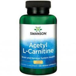 Swanson Acetil L-Carnitină 500 mg. / 100 Vcaps