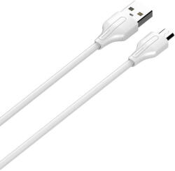 LDNIO USB to Micro USB cable LDNIO LS540, 2.4A, 0.2m (white) (29779) - pcone
