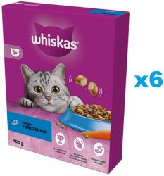 Whiskas Adult 6x300g szárazeledel felnőtt macskáknak ízletes tonhallal