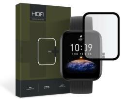 HOFI FN0427 Amazfit Bip 3 / Bip 3 Pro HOFI Hybrid Pro+ Glass üveg képernyővédő fólia, fekete (FN0427)