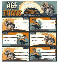 Ars Una Füzetcímke ARS UNA 18 db/csomag Age Of The Titans (53832610) - fotoland