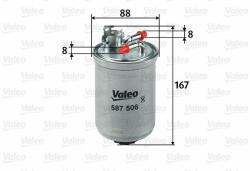 VALEO filtru combustibil VALEO 587506 - automobilus