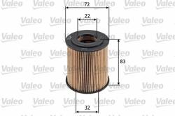 VALEO Filtru ulei VALEO 586542 (586542) - automobilus