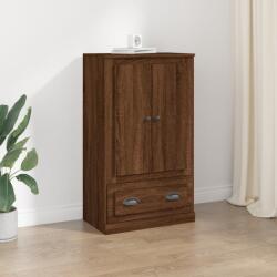 vidaXL Dulap înalt, stejar maro, 60x35, 5x103, 5 cm, lemn prelucrat (816303) Comoda
