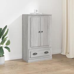 vidaXL Dulap înalt, sonoma gri, 60x35, 5x103, 5 cm, lemn prelucrat (816302) Comoda