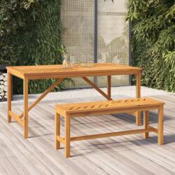 vidaXL Bancă de grădină 110 cm din lemn masiv de acacia (362237)