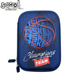 S-Cool Penar neechipat 3D, BASKETBALL, 22.5x15.5x5.2 cm - S-COOL (SC2211) Penar