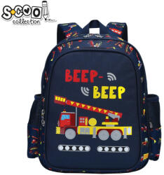 S-Cool Ghiozdan S-COOL SC2101, BEEP BEEP, 33 x 27 x 15 cm (SC2101)