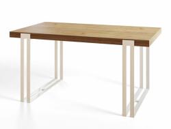 Vox bútor ROSA WHITE nyitható étkezőasztal, választható méretek és színek 160+2*50x90