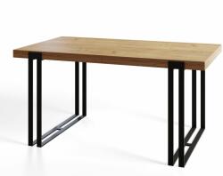 Vox bútor ROSA BLACK nyitható étkezőasztal, választható méretek és színek 120+2*50x80