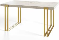 VOX bútor ROSA GOLD nyitható étkezőasztal, választható méretek és színek 140+2*50x80