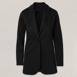 Willsoor Elegáns női fekete kabát színben 15070