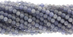  Tanzanit Rotunde Fatetate Margele Pietre Semipretioase Bijuterii - 2, 5 x 2, 5 mm