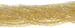  Zircon Colorat Galben Deschis Rondel Fatetat 2x3 mm Margele Pietre semipretioase