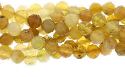 Opal Galben Rotund Fatetat Margele Pietre Semipretioase Bijuterii - 4x4 mm