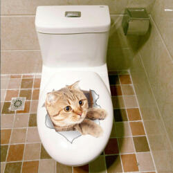  Sticker decorativ Here I am - Kitty 21 x 22 cm