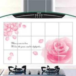  Sticker perete Pink Rose Kitchen Decor XL