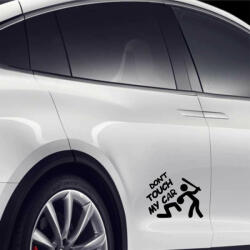 Sticker auto Don t Touch My car 1