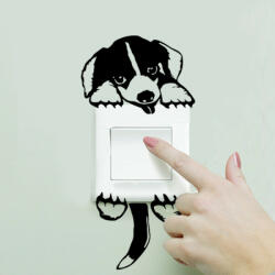  Sticker intrerupator Puppy