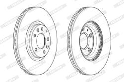 FERODO Disc frana FERODO DDF1880C - automobilus