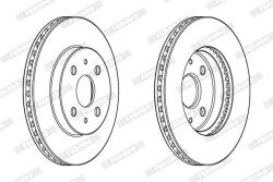 FERODO Disc frana FERODO PREMIER DDF1758C (DDF1758C)