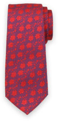Willsoor Férfi klasszikus lila nyakkendő virágos mintával 15113