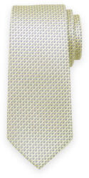 Willsoor Férfi klasszikus sárga nyakkendő apró mintával 15114