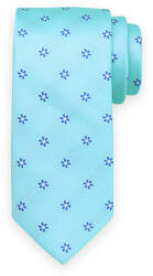 Willsoor Férfi klasszikus világoskék nyakkendő virágos mintával 15136