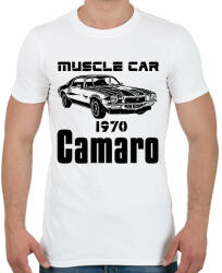 printfashion muscle car 1970 camaro - Férfi póló - Fehér (13333702)
