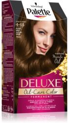 Schwarzkopf Palette Deluxe Culoare permanenta pentru par culoare 4-65 Dazzling Brown 1 buc