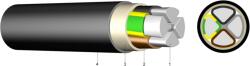 Daniella EAYY-J 4x 25 /NAYY-J/ RE fekete (0) 0, 6/1kV erőátviteli kábel (KAB1100004)