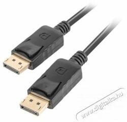 Lanberg 1, 8m DisplayPort 4K apa - apa fekete kábel - digitalko