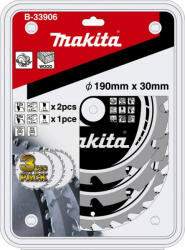 Makita B-33906 körfűrészlap 19 cm 3 dB (B-33906)