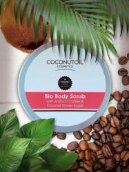 Coconutoil Cosmetics Bio Testradír Arabica kávéval & Kókuszvirágcukorral - 80 ml - Coconutoil Cosmetics