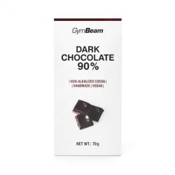 GymBeam Ciocolată neagră 90% 70 g