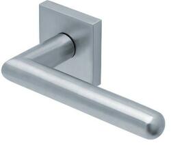 Scoop 1107 szálcsiszolt acél négyzetrozettás WC