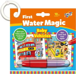 Galt Baby Water Magic: Carte De Colorat Vehicule - Galt (1005458)