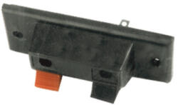 Somogyi Elektronic Hangfalcsatlakozó, 2 pólusú, rugós, 52 x 22 mm (SL 2ER) (SL2ER)