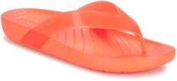 Crocs Flip-Flops Femei Crocs Splash Glossy Flip Crocs portocaliu 38 / 39