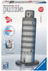 Ravensburger Puzzle 3D Turnul Din Pisa, 216 Piese (RVS3D12557) - ejuniorul
