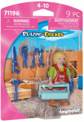 Playmobil - Figurina Femeie Muncitor (PM71196) - ejuniorul Figurina