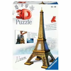 Ravensburger Puzzle 3D Turnul Eiffel, 216 Piese (RVS3D12556) - ejuniorul