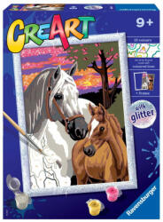 Ravensburger Creart - Pictura Cai (RVSPBN20052) Figurina