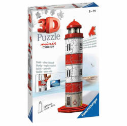Ravensburger Puzzle 3D Mini Lighthouse, 54 Piese (RVS3D11273) - ejuniorul