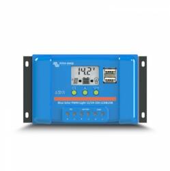 Incarcator solar LCD& USB 12V/24V 10A Victron Energy BlueSolar PWM-LCD& USB 12/24V-10A (SCC010010050)